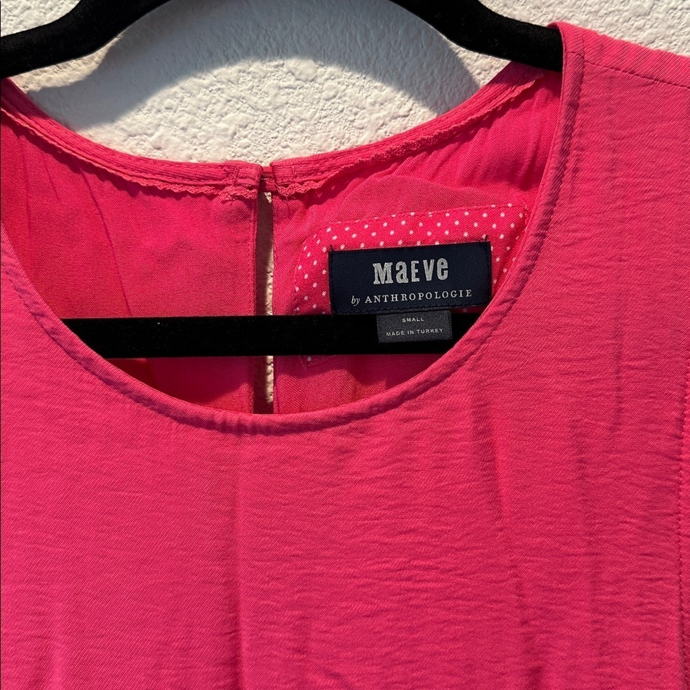 Maeve Vibrant Pink Sleeveless Maxi Dress - Picture 4 of 9